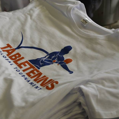 футболки с печатью индивидуального дизайна для спортсменов