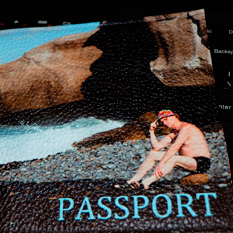 Обложки на паспорт с печатью фото