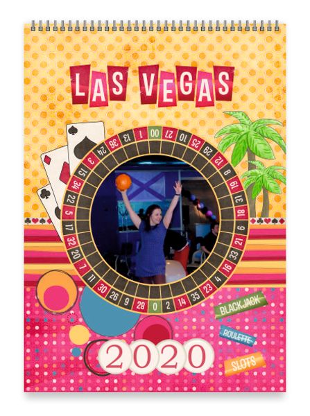 Календарь перекидной 2020 "Лас Вегас" 